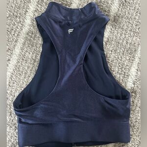 Fabletics Deep Navy Racerback Athletic Bra